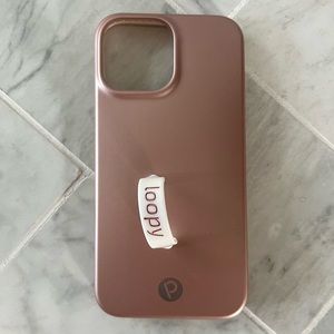 Loopy iPhone 13 Pro Max case (righty) rose gold
